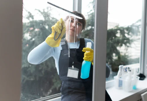 Nettoyage de vitres intérieures et extérieures à Santeny